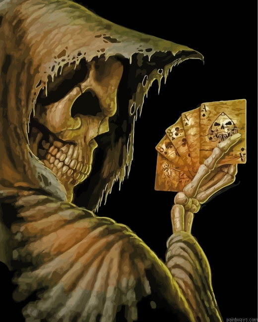 Poker Skeleton Painting By Numberss.png