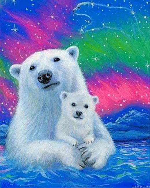Polar Bears Painting By Numbers.png