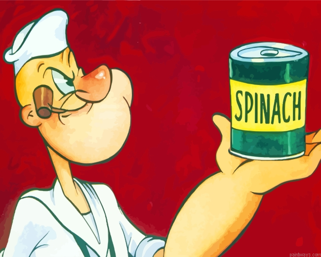 Popeye Cartoons Painting By Numberss.png