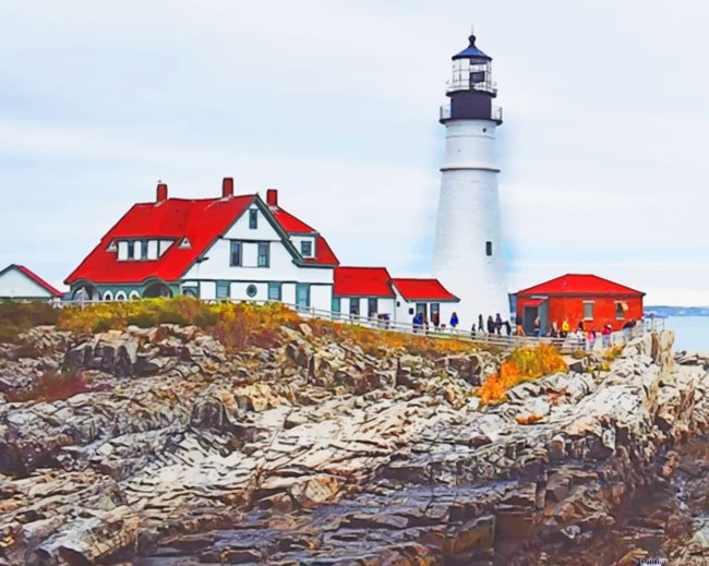 Portland Head Lighthouse Painting By Numberss.png