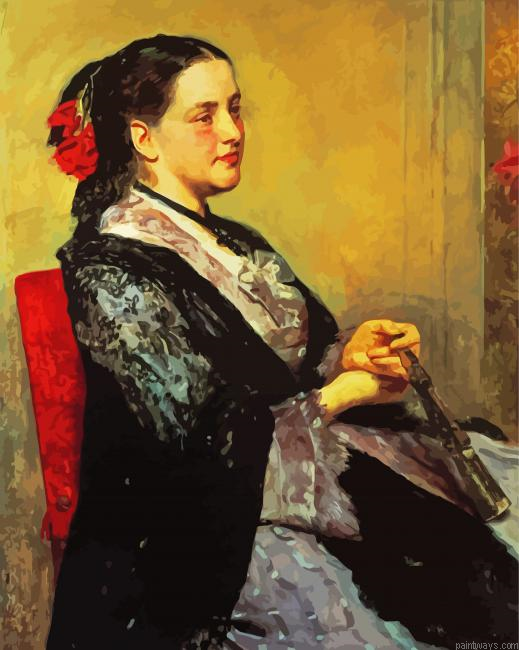 Portrait Of A Lady Of Seville Painting By Numberss.png