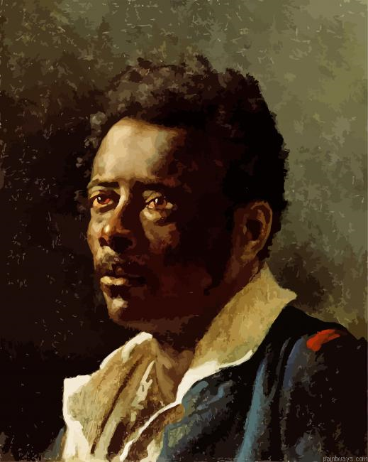 Portrait Study Art Painting By Numberss.png