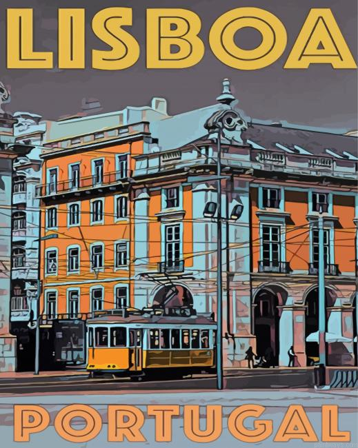 Portugal Lisboa Poster Painting By Numberss.png