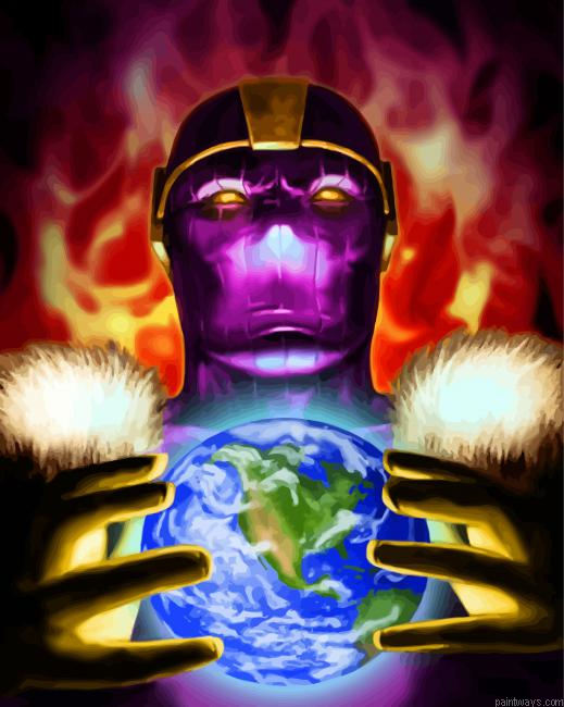 Powerful Baron Zemo Painting By Numberss.png
