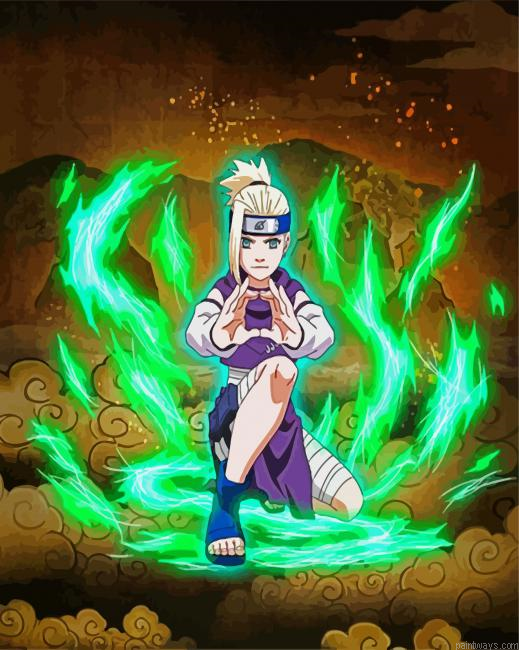 Powerful Ino Yamanaka Painting By Numberss.png