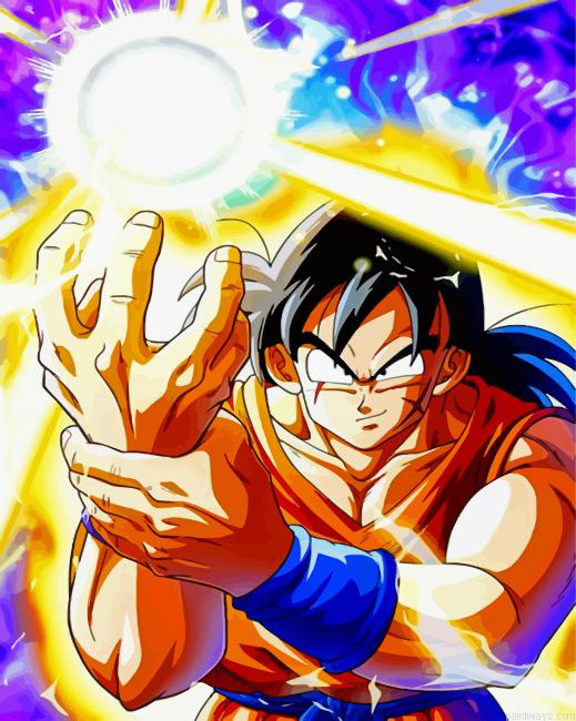 Powerful Yamcha Painting By Numberss.png