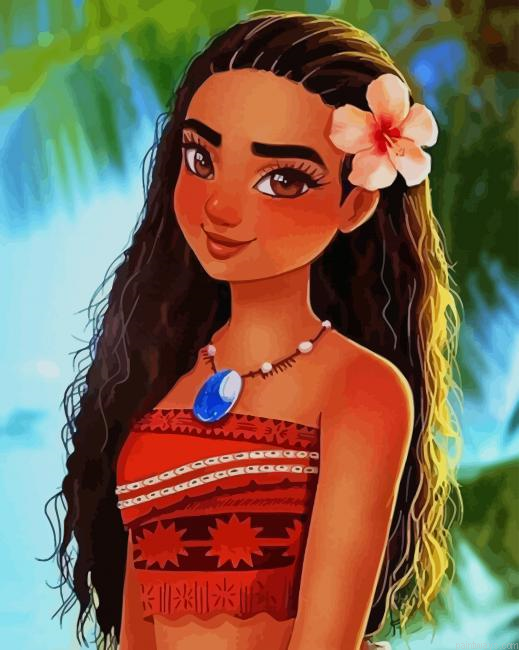 Princess Moana New Painting By Numberss.png