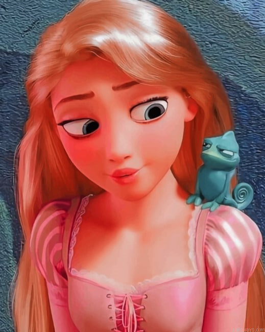 Princess Rapunzel Animations Painting By Numberss.png