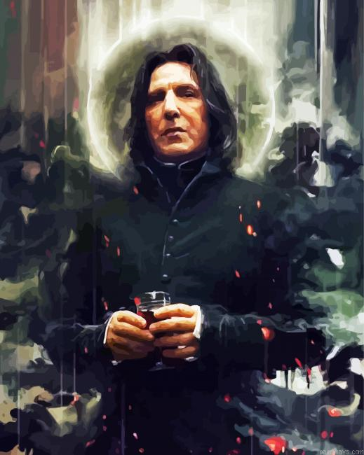 Professor Severus Character Painting By Numberss.png