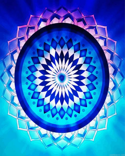 Psychedelic Mandala Flower Painting By Numberss.png