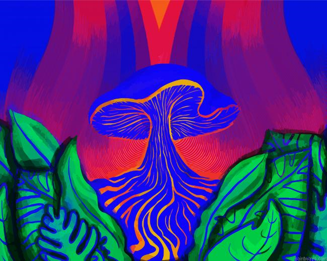 Psychedelic Mushroom Painting By Numberss.png