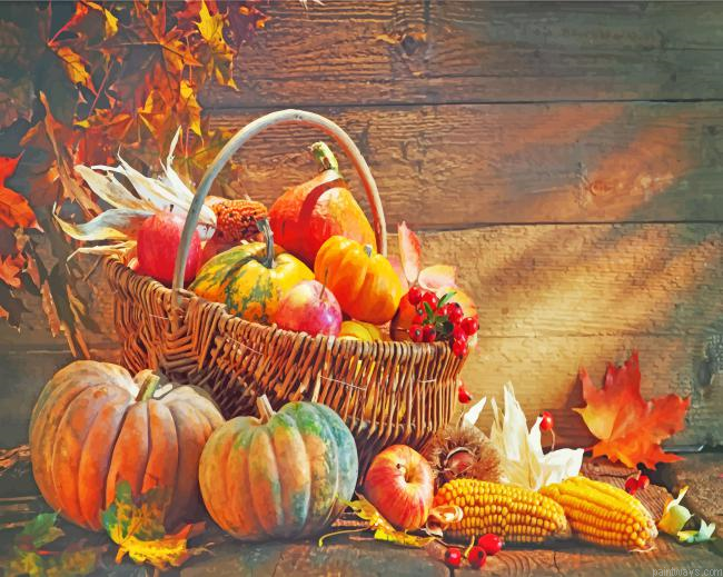 Pumpkins And Apples Painting By Numbers.png