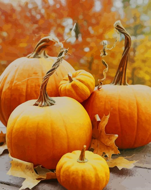 Pumpkins In The Fall New Painting By Numberss.png