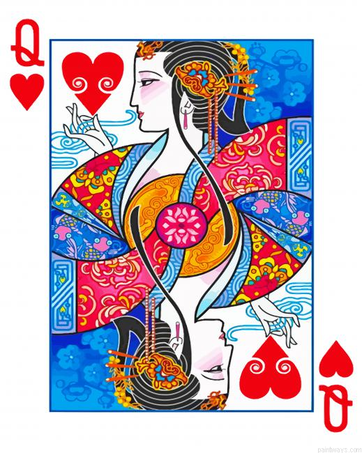 Queen Chinese Card Painting By Numberss.png
