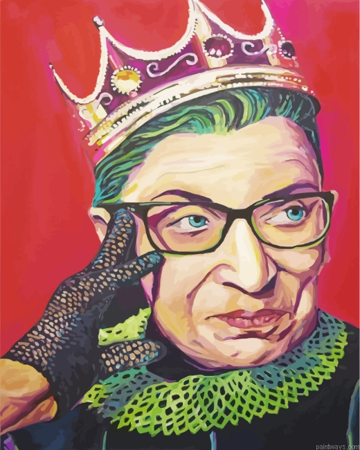 Queen Ruth Bader Painting By Numbers.png