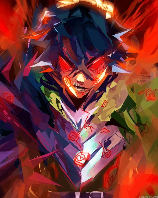 Rage Shield Anime Painting By Numberss.png