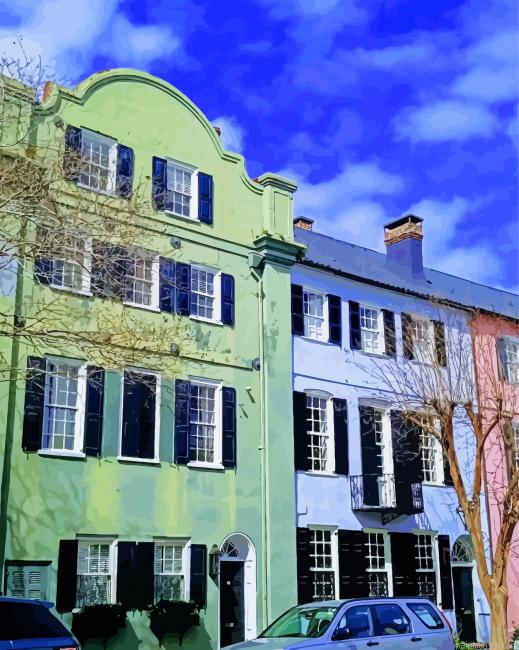 Rainbow Row Building Painting By Numberss.png