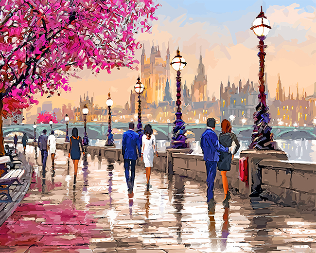 Rainy Spring Day Painting By Numbers.png