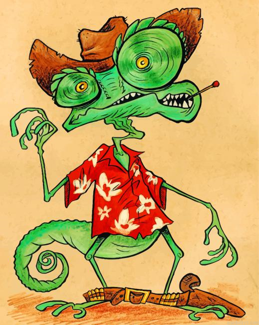 Rango Lizard Painting By Numbers.png