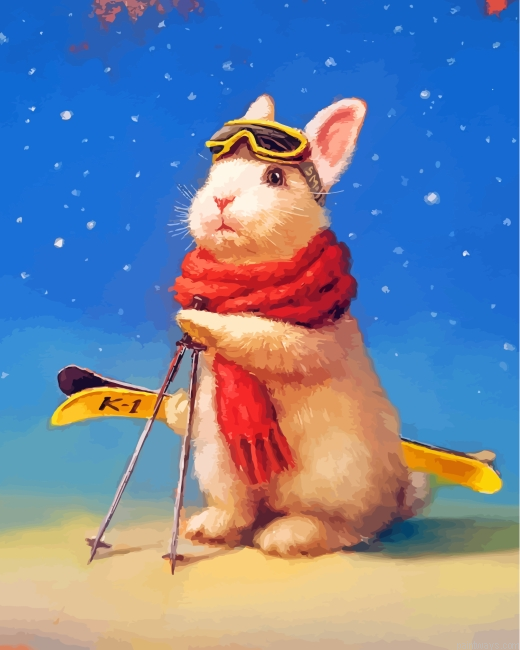Rat Skiing Painting By Numbers.png