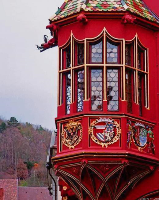 Red Castle Germany New Painting By Numberss.png