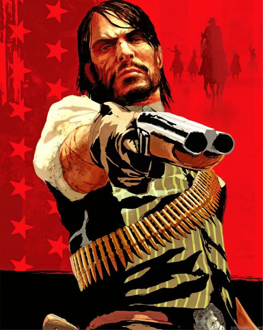 Red Dead Redemption Game Painting By Numbers.png