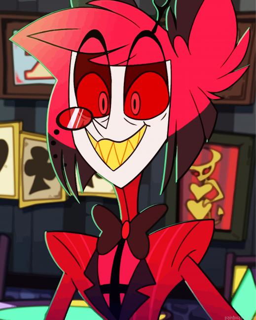 Red Hair Alastor Painting By Numberss.png