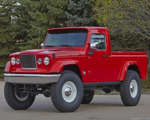 Red Jeep J12 Concept Car Painting By Numbers.png