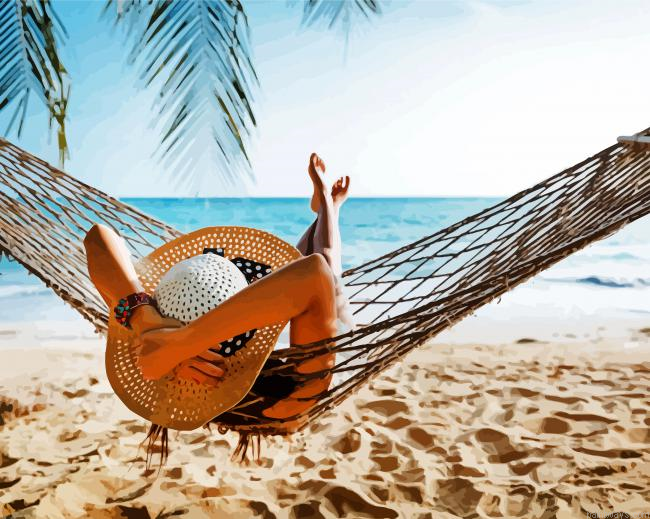 Relaxing On Hammock Painting By Numberss.png