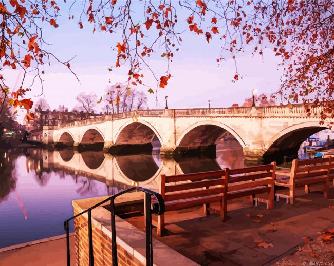 Richmond Bridge Reflection Painting By Numberss.png