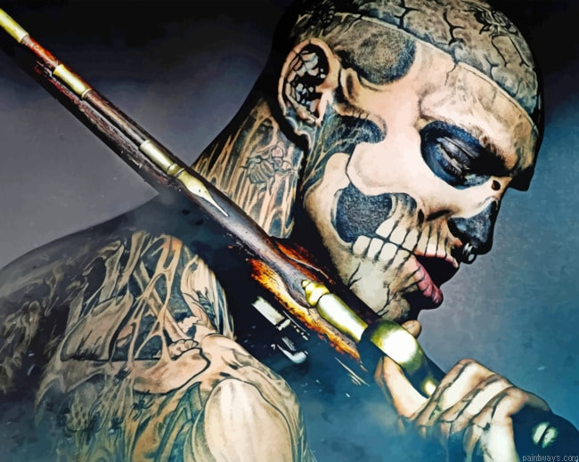 Rick Genest Actors Painting By Numberss.png