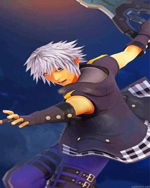 Riku Character Painting By Numberss.png
