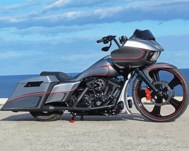 Roadglide Motorcycle Painting By Numberss.png