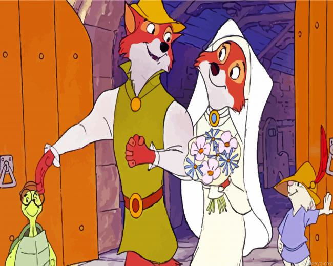 Robin Hood Wedding Painting By Numbers.png