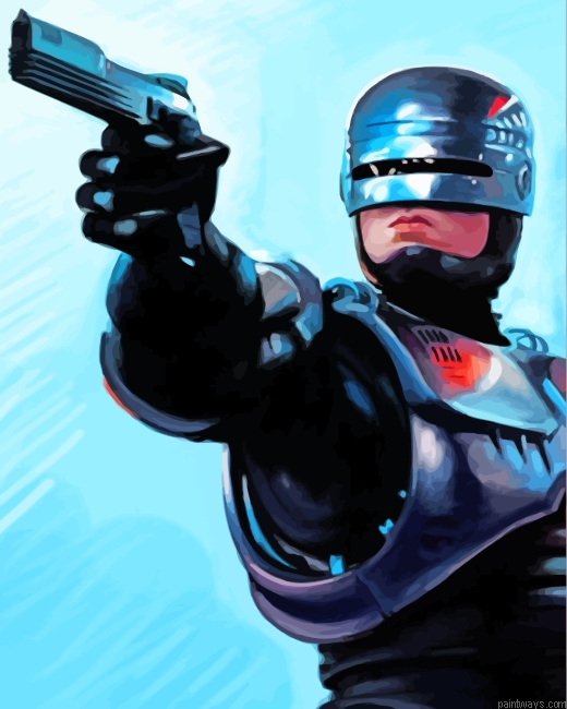 Robocop Gun Painting By Numbers.png