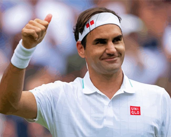 Roger Federer Painting By Numberss.png