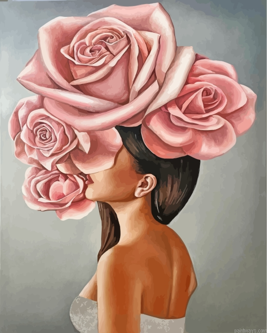 Roses Lady Painting By Numbers.png