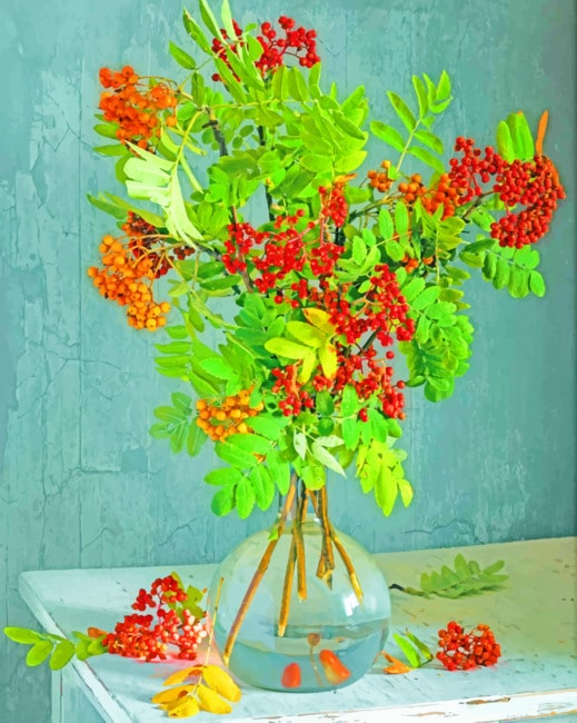Rowan Bouquet Plants Painting By Numberss.png