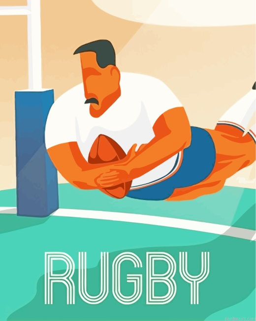Rugby Player Poster Painting By Numberss.png