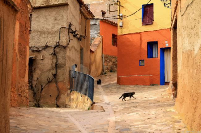 Rural Street New Painting By Numberss.png