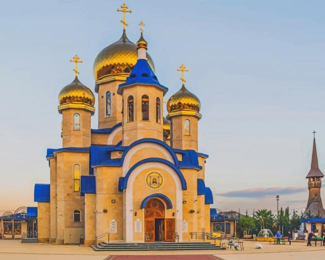 Russian Church New Painting By Numberss.png