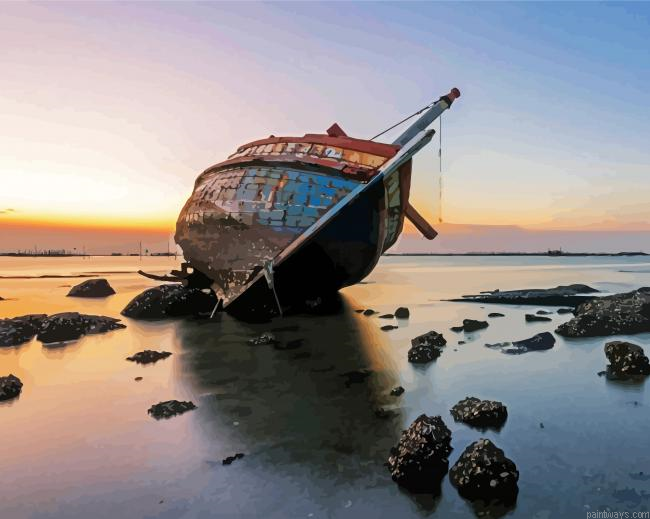 Rusty Shipwreck Painting By Numberss.png