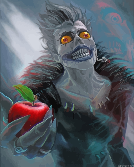 Ryuk Death Note Art Painting By Numbers.png