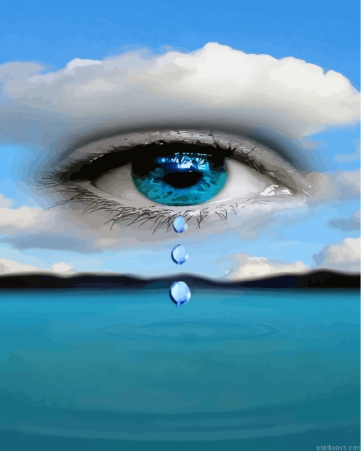 Sad Eye Painting By Numbers.png