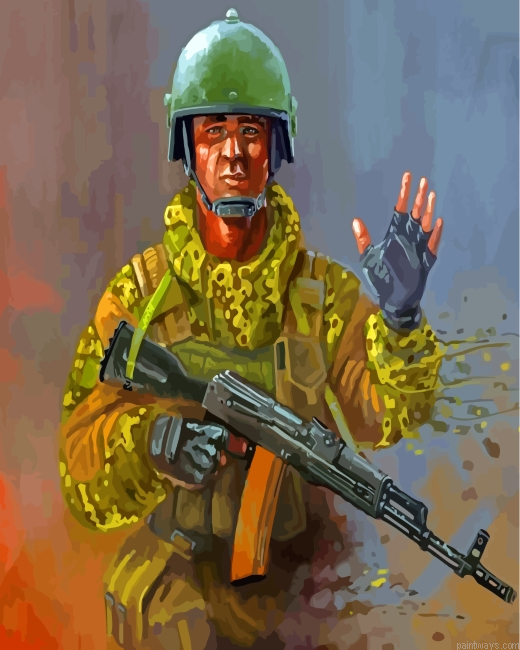 Sad Soldier Painting By Numbers.png