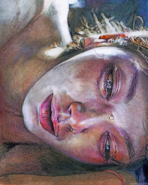 Sad Woman Painting By Numbers.png