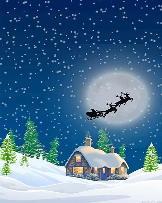 Saint Nicholas Christmas New Painting By Numberss.png