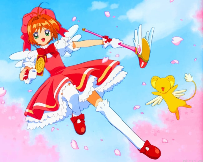 Sakura Cardcaptor Character Animations Painting By Numberss.png