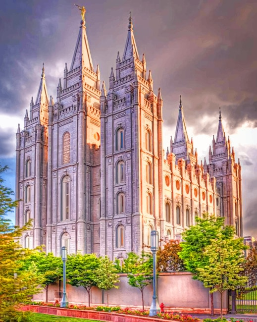 Salt Lake Temple Utah Painting By Numberss.png
