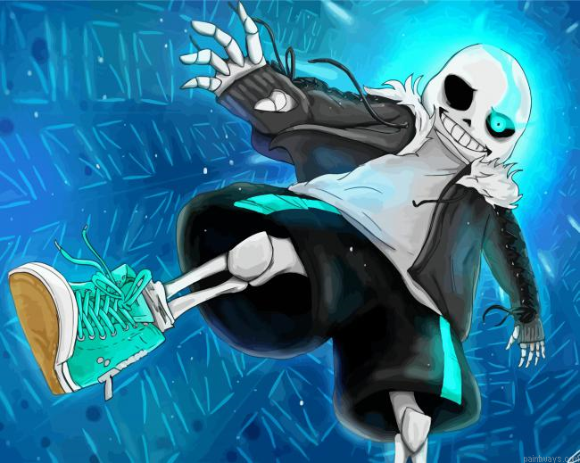 Sans Character Painting By Numberss.png